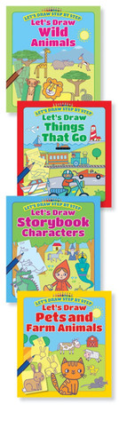 Let's Draw Step by Step: Set 1 - 9781499481426