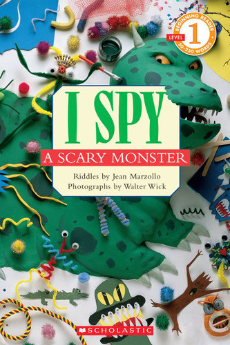 I Spy a Scary Monster (Scholastic Reader, Level 1) by Jean Marzollo, Walter Wick, 9780439680547