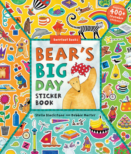 Bear's Big Day Sticker Book by Stella Blackstone, Debbie Harter, 9781646867165 Bear's Big Day Sticker Book by Stella Blackstone, Debbie Harter, 9781646867165