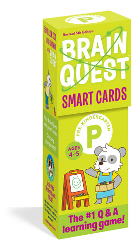 Brain Quest Pre-Kindergarten Smart Cards Revised 5th Edition by Workman Publishing, Chris Welles Feder, Susan Bishay, 9781523517244