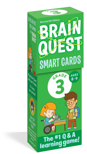Brain Quest 3rd Grade Smart Cards Revised 5th Edition by Workman Publishing, Chris Welles Feder, Susan Bishay, 9781523517282