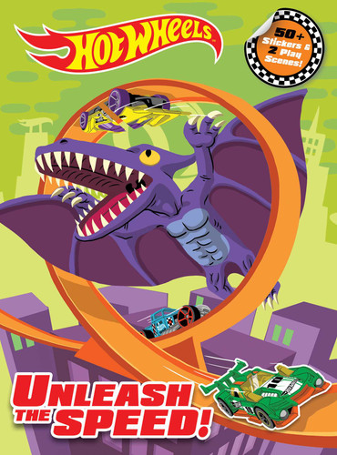 Hot Wheels: Unleash the Speed! (Panorama Sticker Book) by Delaney Foerster, 9780794451059