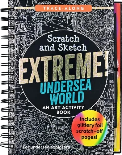 Scratch & Sketch Extreme Undersea World (Trace Along) (An Art Activity Book) by Peter Pauper Press, Inc., Peter Pauper Press, Inc., 9781441340177