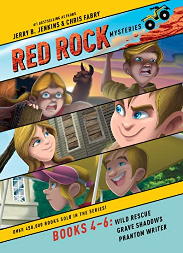 Red Rock Mysteries 3-Pack Books 4-6: Wild Rescue / Grave Shadows / Phantom Writer by Jerry B. Jenkins, Chris Fabry, 9781496472793