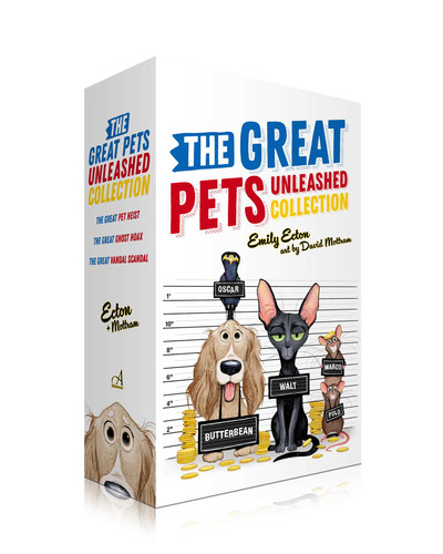 The Great Pets Unleashed Collection (Boxed Set) (The Great Pet Heist; The Great Ghost Hoax; The Great Vandal Scandal) by Emily Ecton, David Mottram, 9781665929431