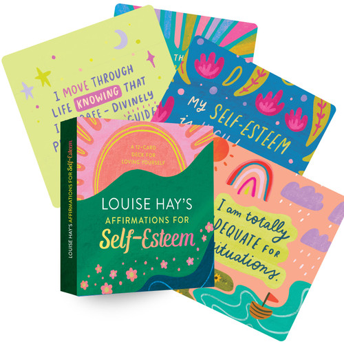 Louise Hay's Affirmations for Self-Esteem (A 12-Card Deck for Loving Yourself) by Louise Hay, 9781401974442