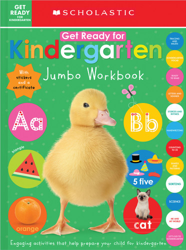 Get Ready for Kindergarten Jumbo Workbook: Scholastic Early Learners (Jumbo Workbook) - 9781339010021 by Scholastic, 9781339010021