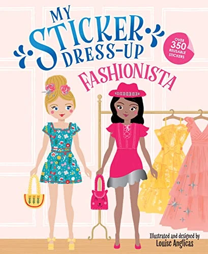 My Sticker Dress-Up®: Fashionista by Louise Anglicas, 9781728276410