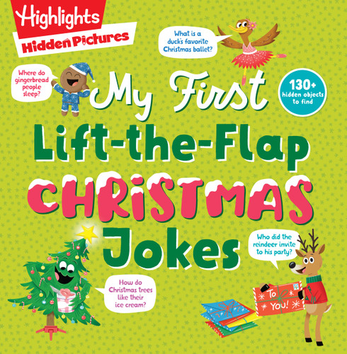 Hidden Pictures My First Lift-the-Flap Christmas Jokes by Highlights, 9781639620852