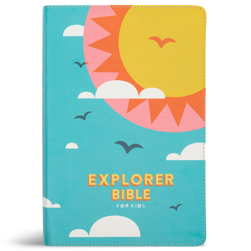 CSB Explorer Bible for Kids, Hello Sunshine LeatherTouch by CSB Bibles by Holman, 9781087765655