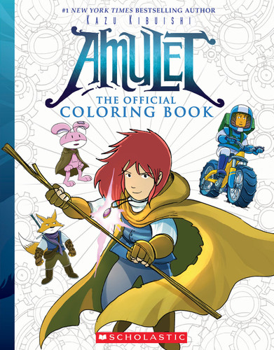 Amulet: The Official Coloring Book by Kazu Kibuishi, 9781339018287
