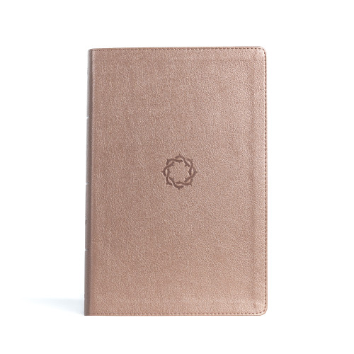 KJV Essential Teen Study Bible, Rose Gold LeatherTouch, Indexed by Holman Bible Publishers, 9781430082705