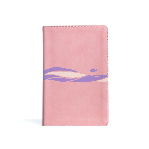 CSB Easy-for-Me Bible for Early Readers, Coral Pink LeatherTouch by CSB Bibles by Holman, 9781430082736