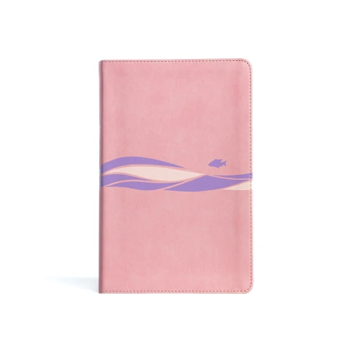 CSB Easy-for-Me Bible for Early Readers, Coral Pink LeatherTouch by CSB Bibles by Holman, 9781430082736