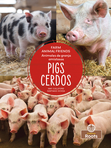 Cerdos (Pigs) Bilingual Eng/Spa by Amy Culliford, Pablo de la Vega, 9781039624474
