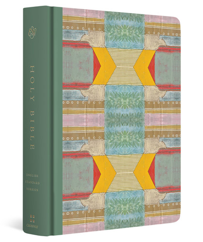 ESV Single Column Journaling Bible, Artist Series (Cloth over Board, Jessica Dennis Bush, Trellis) by Jessica Dennis Bush, 9781433589553