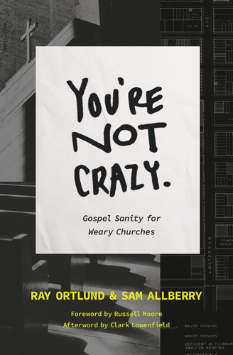 You're Not Crazy (Gospel Sanity for Weary Churches) by Ray Ortlund, Sam Allberry, Russell Moore, Clark Lowenfield, 9781433590573
