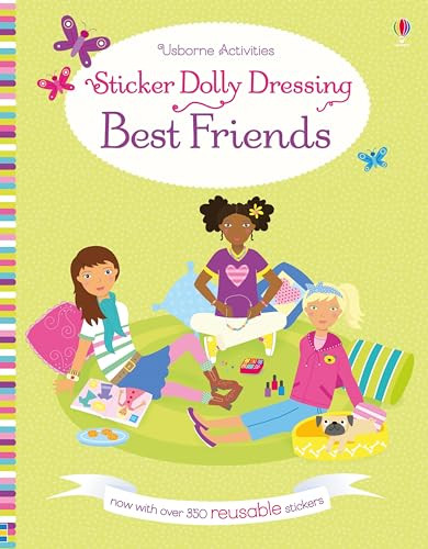 Sticker Dolly Dressing Best Friends by Lucy Bowman, Jo Moore, 9781805070375