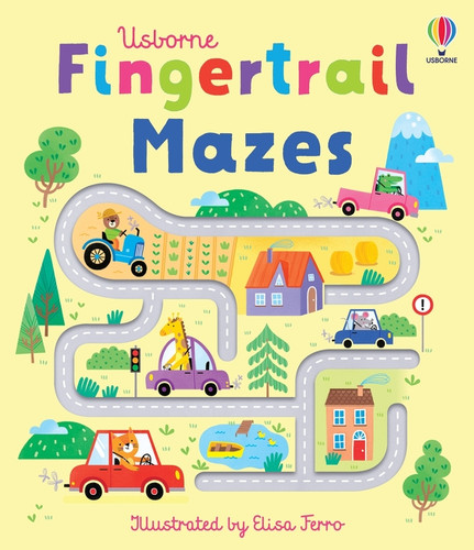 Fingertrail Mazes by Felicity Brooks, Elisa Ferro, 9781805317593
