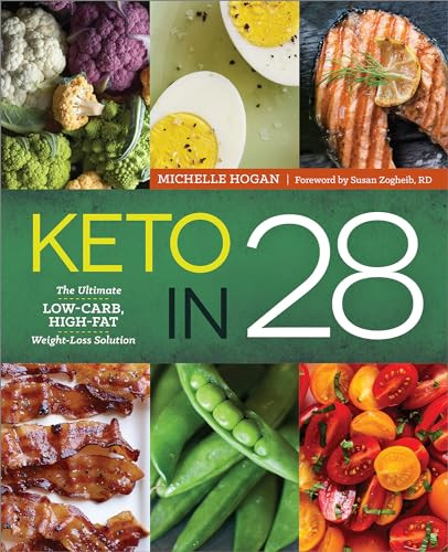 Keto in 28 (The Ultimate Low-Carb, High-Fat Weight-Loss Solution) by Michelle Hogan, 9781942411291 Keto in 28 (The Ultimate Low-Carb, High-Fat Weight-Loss Solution) by Michelle Hogan, 9781942411291