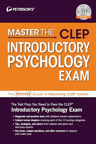 Master the™ CLEP® Introductory Psychology Exam by Peterson's, 9780768945980
