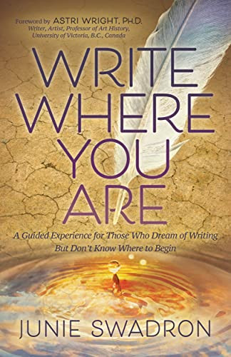 Write Where You Are (A Guided Experience for Those Who Dream of Writing but Don't Know Where to Begin) by Junie Swadron, 9781636981581