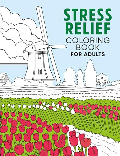 Stress Relief Coloring Book for Adults by Jenny Palmer, 9781648766091