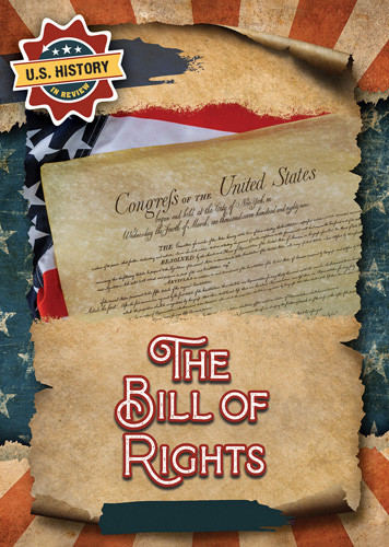 The Bill of Rights - 9781978536098 by Kathryn Walton, 9781978536098