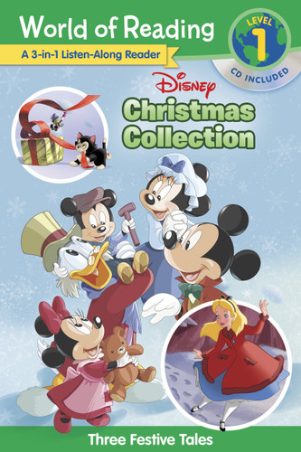 World of Reading: Disney Christmas Collection 3-in-1 Listen-Along Reader-Level 1 (3 Festive Tales with CD!) by Disney Books, 9781368044875