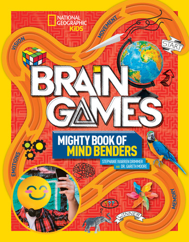 National Geographic Kids Brain Games: Mighty Book of Mind Benders (.) by Gareth Moore, 9781426332852