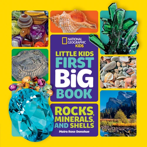 National Geographic Little Kids First Big Book of Rocks, Minerals & Shells by Moira Rose Donohue, National Geographic Kids, 9781426372223