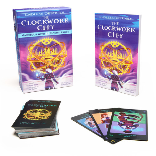 Endless Destinies: The Clockwork City (Interactive Book and Card Game) by Corinna Keefe, Paula Zorite, 9781398831063