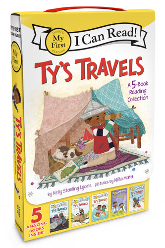 Ty's Travels: A 5-Book Reading Collection (Zip, Zoom!, All Aboard!, Beach Day!, Lab Magic, Winter Wonderland) by Kelly Starling Lyons, Niña Mata, 9780063306851 Ty's Travels: A 5-Book Reading Collection (Zip, Zoom!, All Aboard!, Beach Day!, Lab Magic, Winter Wonderland) by Kelly Starling Lyons, Niña Mata, 9780063306851