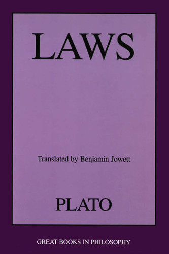 Laws (Plato) by Plato, Benjamin Jowett, 9781573927994