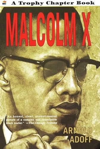 Malcolm X by Arnold Adoff, Rudy Gutierrez, 9780064421188