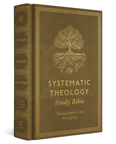 ESV Systematic Theology Study Bible (Theology Rooted in the Word of God (Cloth over Board, Ochre)) by David F. Wells, Christopher W. Morgan, Gregg R. Allison, Michael J. Kruger, Gerald Bray, John M. Frame, Robert Letham, R. Kent Hughes, J. I. Packer, Scott Swain, Kelly M. Kapic, Fred Sanders, David S. Dockery, Michael S. Horton, Stephen J. Nichols, Michael Reeves, Donald Macleod, Graham A. Cole, Paul R. House, Bryan Chapell, Stephen J. Wellum, Sam Storms, Bruce Ashford, Robert W. Yarbrough, 9781433591990