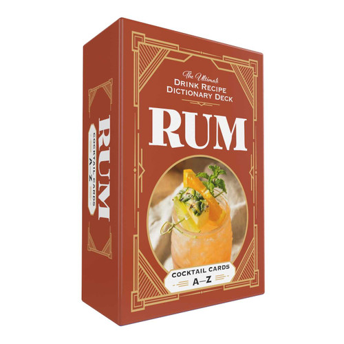 Rum Cocktail Cards A-Z (The Ultimate Drink Recipe Dictionary Deck) by Adams Media, 9781507221808 Rum Cocktail Cards A-Z (The Ultimate Drink Recipe Dictionary Deck) by Adams Media, 9781507221808