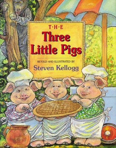 The Three Little Pigs by Steven Kellogg, Steven Kellogg, 9780064437790