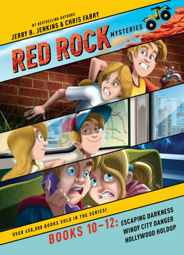 Red Rock Mysteries 3-Pack Books 10-12: Escaping Darkness / Windy City Danger / Hollywood Holdup by Jerry B. Jenkins, Chris Fabry, 9781496472953