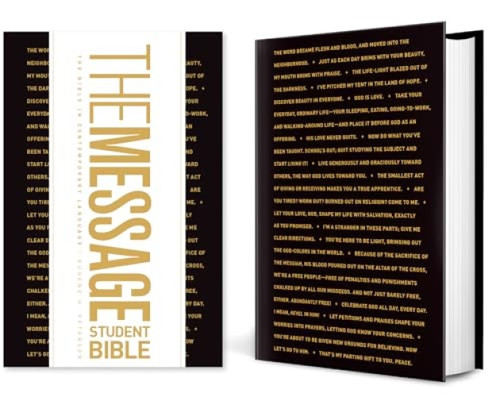 The Message Student Bible (Hardcover) by Eugene H. Peterson, 9781641588041