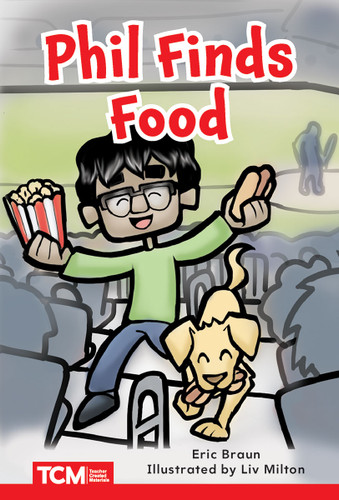 Phil Finds Food (Level 2: Book 3) by Eric Braun, Liv Milton, 9798765924334