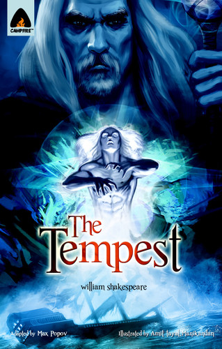 The Tempest (The Graphic Novel) by William Shakespeare, Max Popov, Amit Tayal, Manikandan, 9788190751537