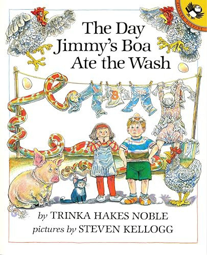 The Day Jimmy's Boa Ate the Wash by Trinka Hakes Noble, Steven Kellogg, 9780140546231
