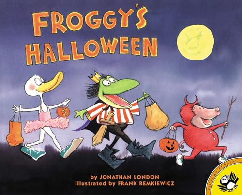 Froggy's Halloween by Jonathan London, Frank Remkiewicz, 9780142300688