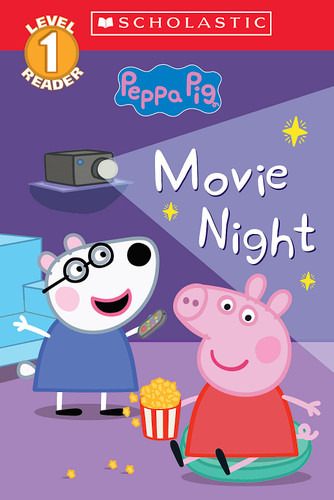 Movie Night (Peppa Pig: Scholastic Level 1 Reader #13) by Scholastic, 9781339049533