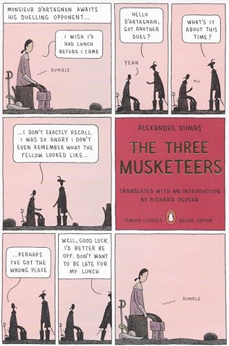 The Three Musketeers ((Penguin Classics Deluxe Edition)) by Alexandre Dumas, Richard Pevear, Richard Pevear, Tom Gauld, 9780143105008