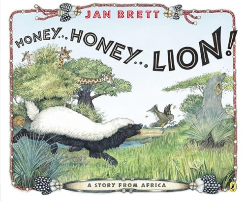 Honey... Honey... Lion! by Jan Brett, Jan Brett, 9780147513526