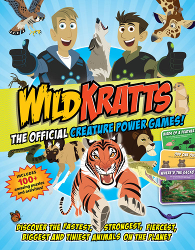 Wild Kratts: The OFFICIAL Creature Power Games! (Discover the fastest, strongest, fiercest, biggest and tiniest animals on the planet) by Editors of Media Lab Books, 9781956403756