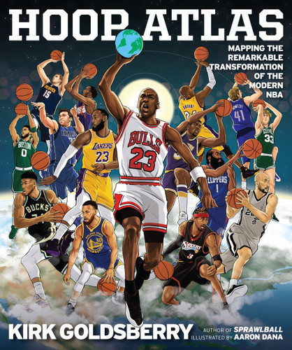 Hoop Atlas (Mapping the Remarkable Transformation of the Modern NBA) by Kirk Goldsberry, 9780063329621 Hoop Atlas (Mapping the Remarkable Transformation of the Modern NBA) by Kirk Goldsberry, 9780063329621