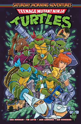 Teenage Mutant Ninja Turtles: Saturday Morning Adventures, Vol. 2 by Erik Burnham, Tim Lattie, Jack Lawrence, Dan Schoening, 9798887240794